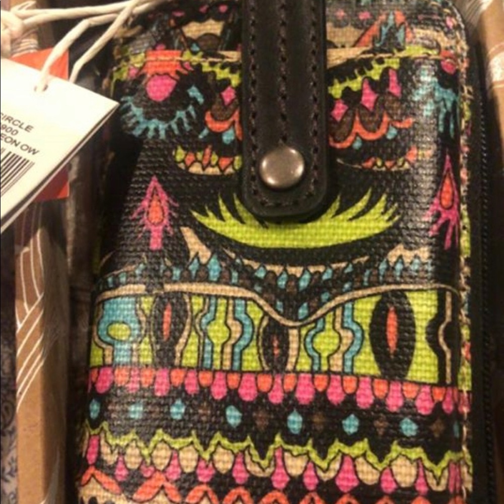 Sakroots wristlet crossbody bag